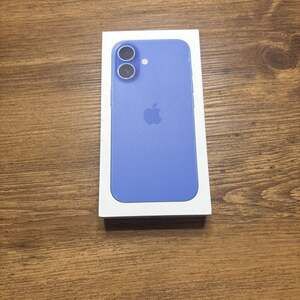 (Empty Box Only) Apple iPhone 16 128GB Ultramarine